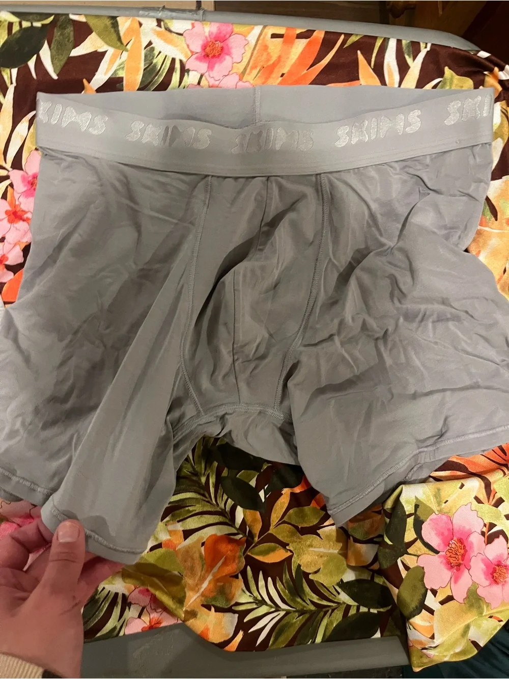 NWOT SKIMS Mens Boxer Briefs Bundle in Black and Light Gray read description
